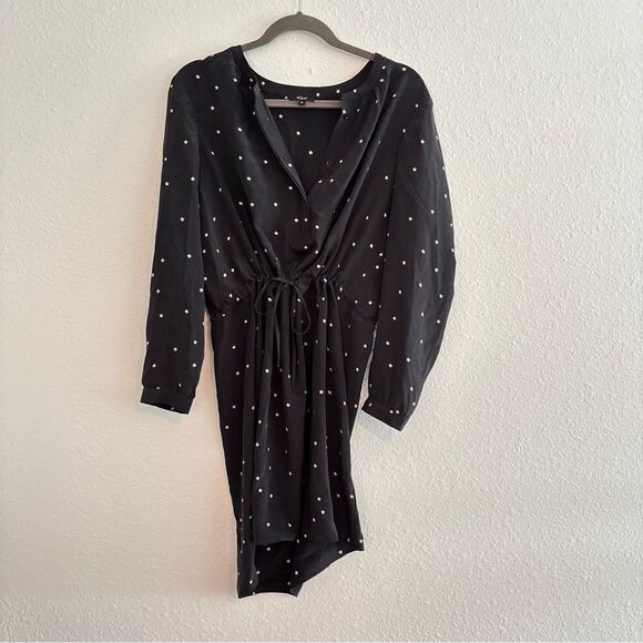 Rails Stars/Twinkle Hana‎ 100% Silk Casual Dress Women’s Size M - Picture 3 of 7